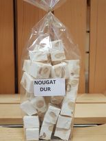 NOUGATS DURS AMANDE PISTACHE - 205 gr (49€/kg)